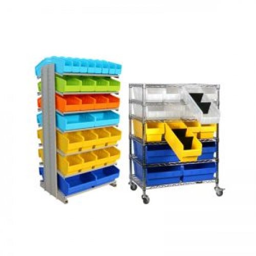 Plastic Movable Moving Bins Hang up Louvered Panel - China